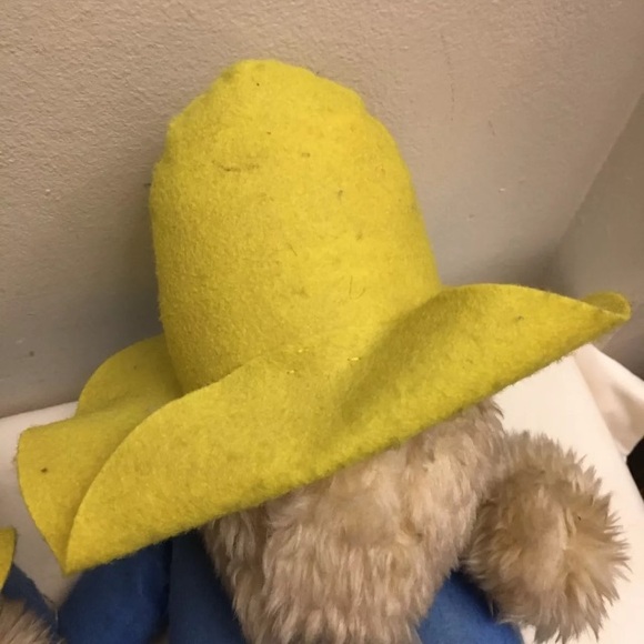 Dondi Paddington Bear Slippers Size (Large) 9/10 Blue Yellow - Picture 8 of 15